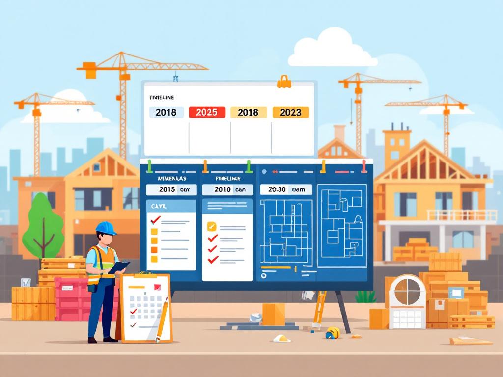 planifier son chantier